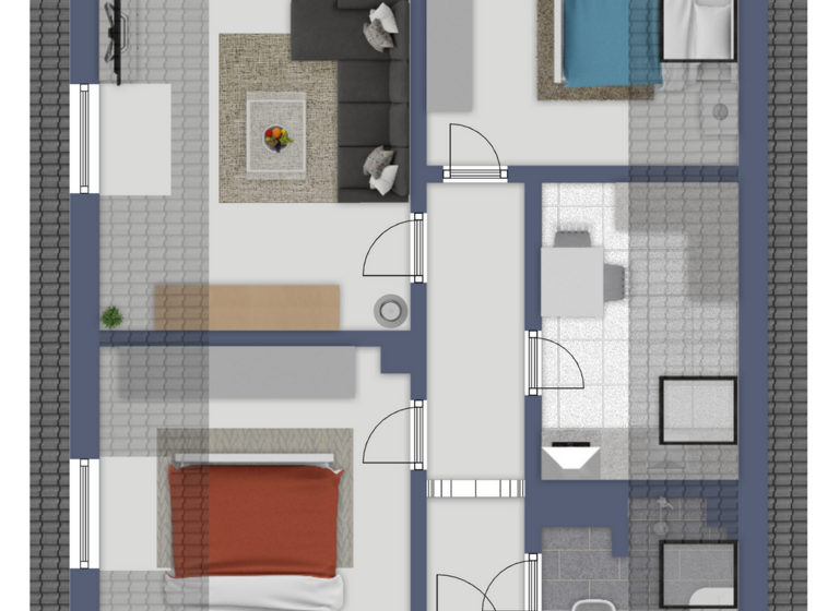 Wohnung zur Miete 539 € 2,5 Zimmer 50,5 m² 2. Geschoss frei ab 01.05.2026 Dietrichsdorfer Höhe 22 Neumühlen-Dietrichsdorf Kiel 24149