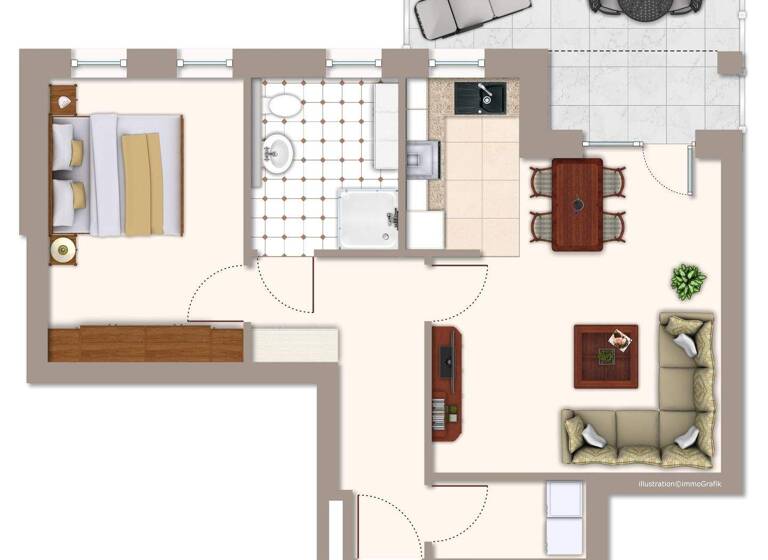 Wohnung zum Kauf 189.000 € 2 Zimmer 56,4 m² Cloppenburg 49661