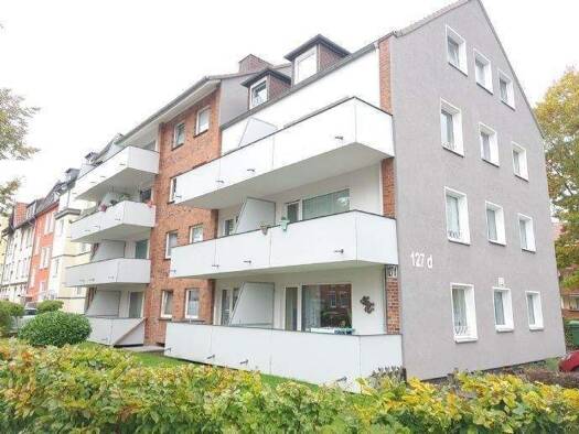 Wohnung zur Miete 600 € 3 Zimmer 62,2 m² 3. Geschoss Kronsforder Allee 127d St. Jürgen Lübeck 23560