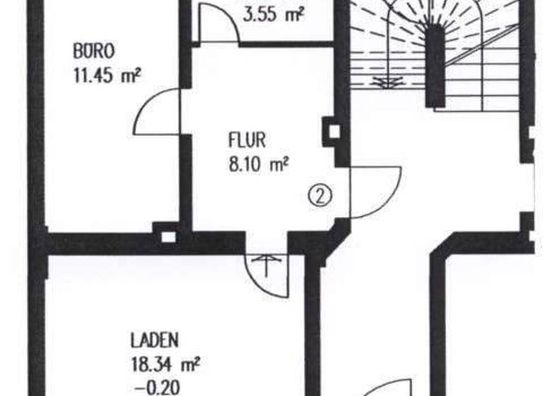 Bürofläche zur Miete 325 € 2 Zimmer 46,4 m² Bürofläche Osterweihstraße 34 Innenstadt Zwickau-Innenstadt 08056