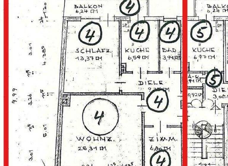 Wohnung zum Kauf 149.000 € 2,5 Zimmer 71 m² 2. Geschoss Alte Neustadt Bremen 28199
