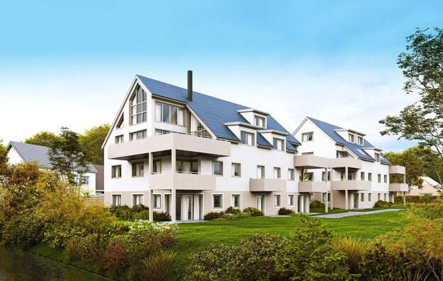 Wohnung zum Kauf - Neubau provisionsfrei 409.000 € 2 Zimmer 63,3 m² 1. Geschoss frei ab 01.03.2027 Mering Mering 86415
