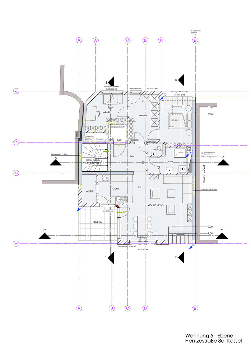 Maisonette zum Kauf 695.000 € 5,5 Zimmer 137,4 m²<br/>Wohnfläche 4.<br/>Geschoss Wehlheiden Kassel / Wehlheiden 34121