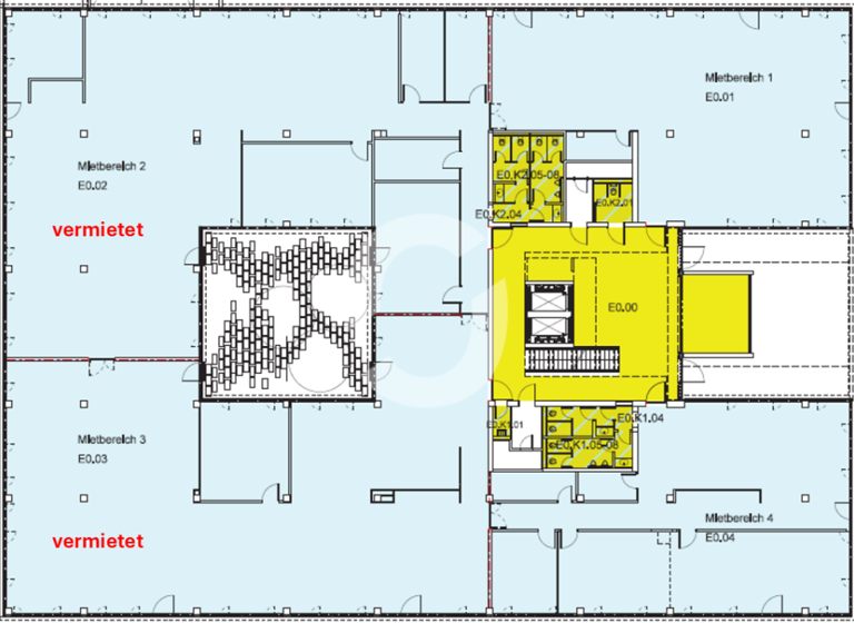 Büro zur Miete provisionsfrei 16,50 € 1.628,4 m² Bürofläche teilbar ab 175,9 m² Vaihingen Stuttgart, Vaihingen 70563