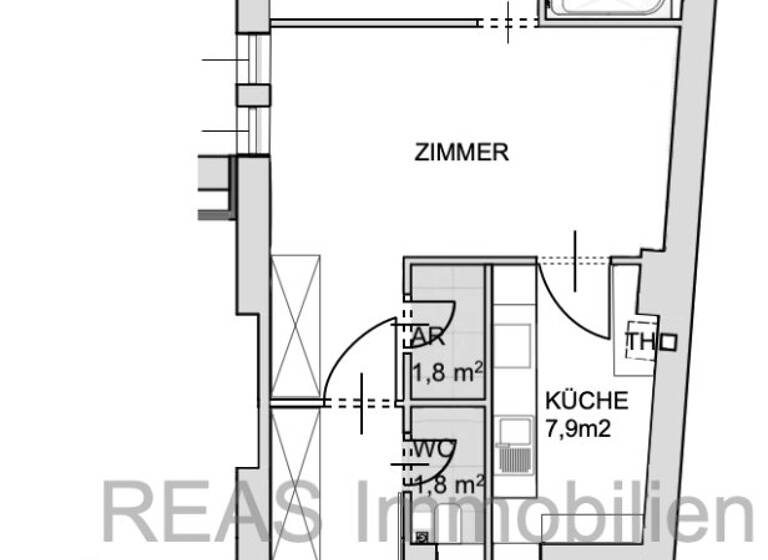 Wohnung zur Miete 1.037 € 2 Zimmer 51,7 m² Wien 1010