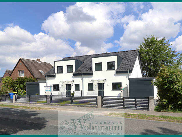 Doppelhaushälfte zum Kauf - Erstbezug 380.000 € 4 Zimmer 113,3 m² 328 m² Grundstück Altenbruch Cuxhaven 27478