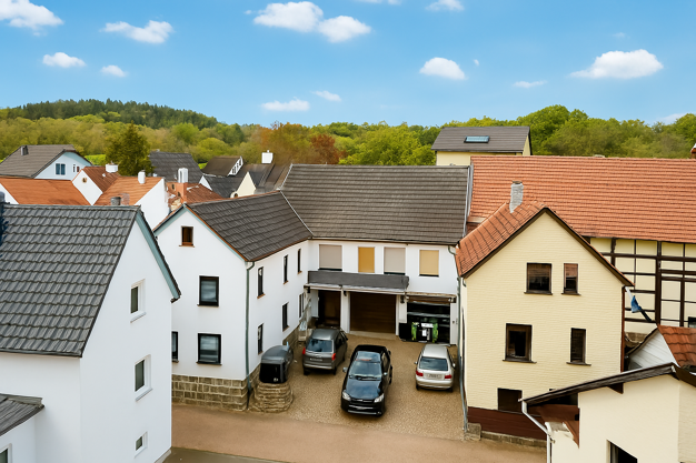 Mehrfamilienhaus zum Kauf 286.000 € 9 Zimmer 287 m² 800 m² Grundstück Saasen Reiskirchen 35447