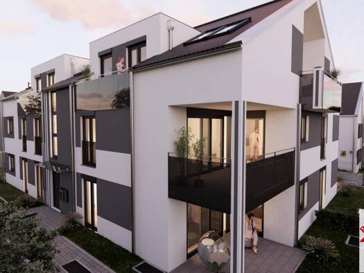 Wohnung zum Kauf - Neubau provisionsfrei 319.000 € 2 Zimmer 45 m² Dagersheim Böblingen 71034