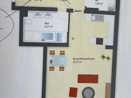 Wohnung zum Kauf 409.000 € 3 Zimmer 90 m² 1. Geschoss frei ab sofort Flugplatzstraße 82 a Atzenhof Fürth 90768