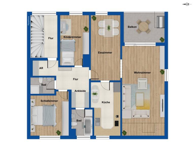Wohnung zum Kauf 199.000 € 3,5 Zimmer 100 m² 3. Geschoss Dümpten Oberhausen 46045