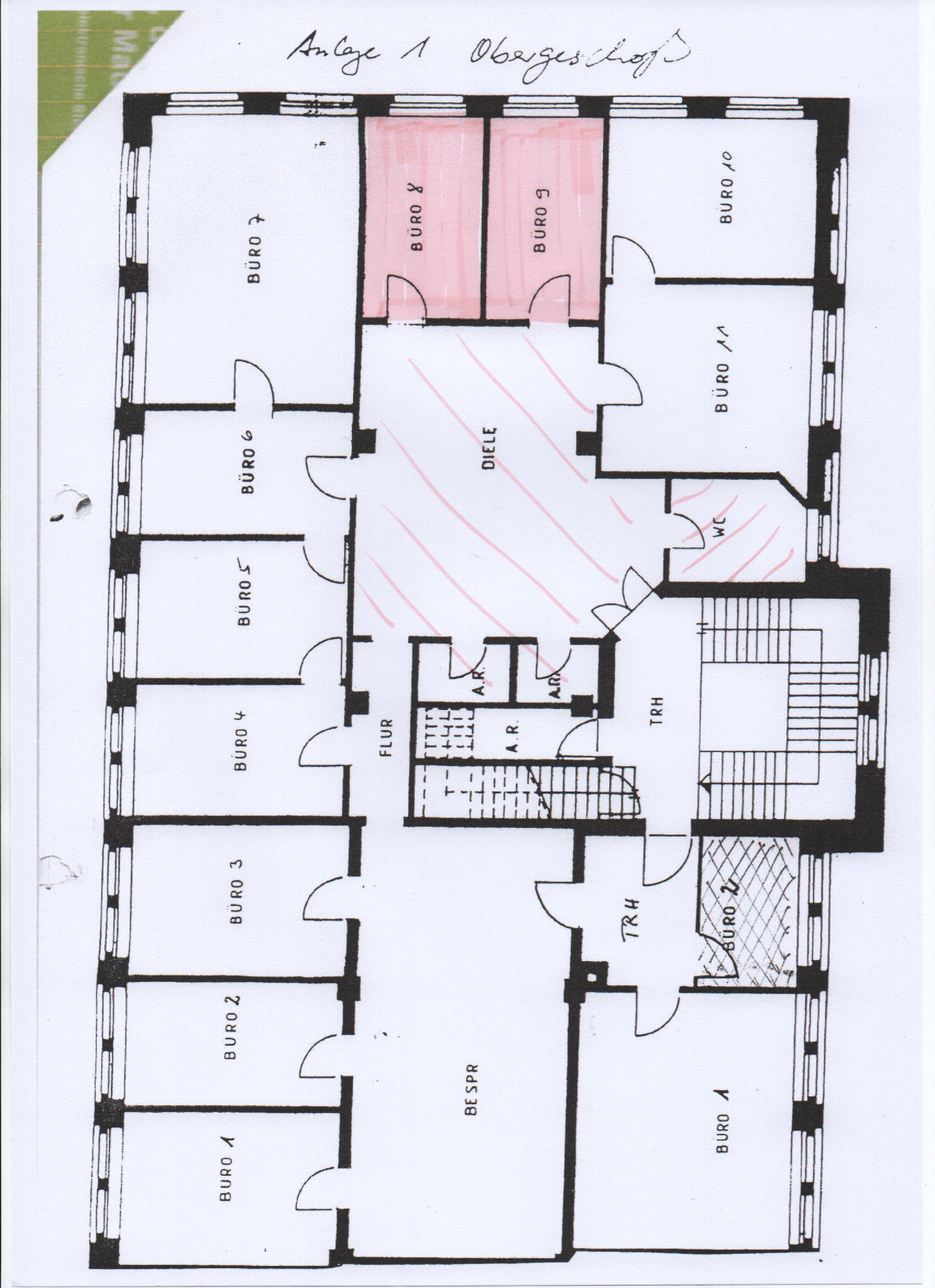 Bürogebäude zur Miete provisionsfrei 4,20 € 2 Zimmer 20,5 m²<br/>Bürofläche Ebelingstraße 8 Neu-Untermhaus Gera 07545