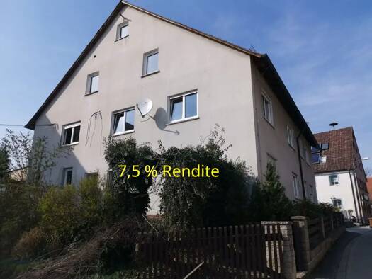 Mehrfamilienhaus zum Kauf 1.000.000 € 16 Zimmer 480 m² 1.012 m² Grundstück frei ab sofort Belmbrach Roth 91154