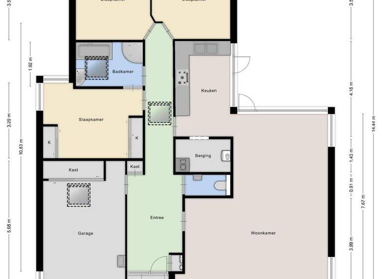 Bungalow zum Kauf 715.000 € 4 Zimmer 121 m² 635 m² Grundstück van straelenlaan 16 's-hertogenbosch 5224 GP