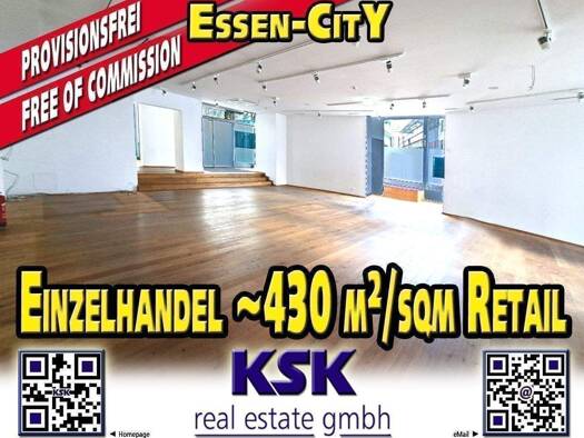 Laden zur Miete provisionsfrei 10,90 € 244 m² Verkaufsfläche Stadtkern Stadtbezirk I 45127