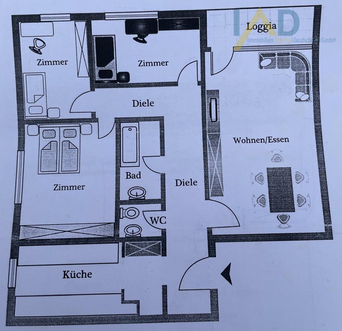 Wohnung zum Kauf 225.000 € 4 Zimmer 87 m²<br/>Wohnfläche 6.<br/>Geschoss Dörnigheim Maintal / Dörnigheim 63477