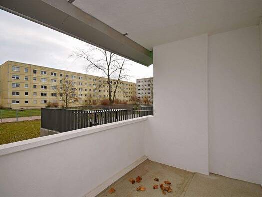 Wohnung zur Miete 414 € 2 Zimmer 51,8 m² 1. Geschoss Weißenfelser Straße 45 Silberhöhe Halle (Saale) 06132