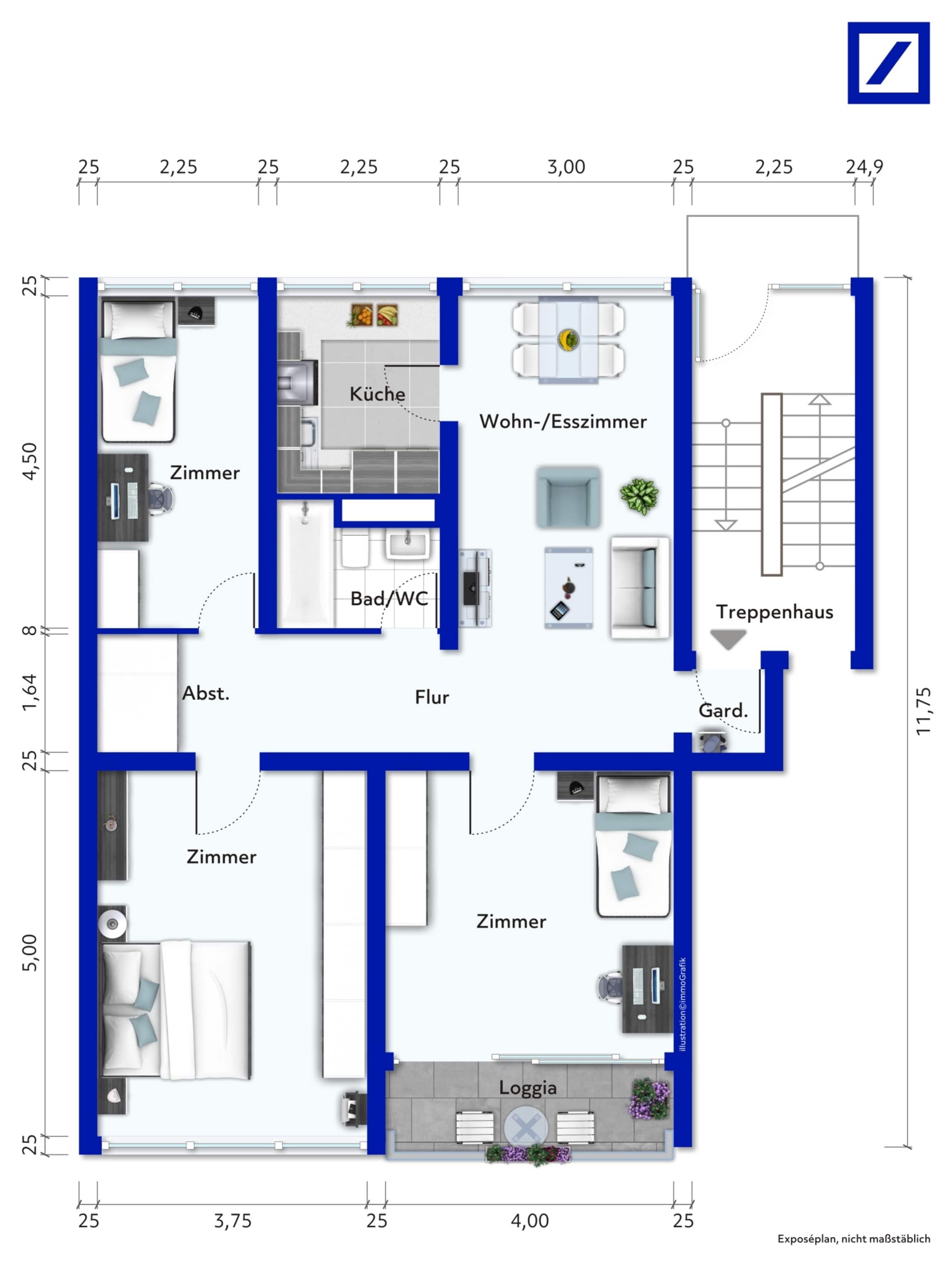 Wohnung zum Kauf 199.000 € 3 Zimmer 80,6 m²<br/>Wohnfläche Roxheim Bobenheim-Roxheim 67240