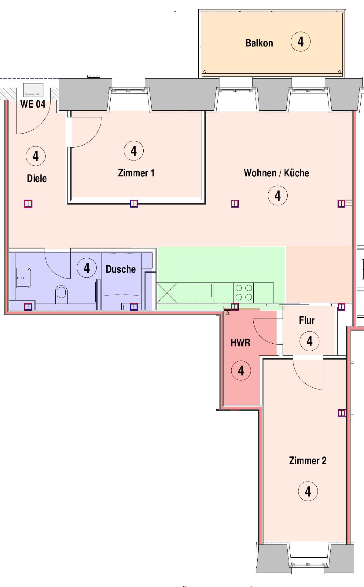 Wohnung zur Miete 620 € 3 Zimmer 84 m²<br/>Wohnfläche 1.<br/>Geschoss 01.02.2025<br/>Verfügbarkeit Marktplatz 3a Flöha Flöha 09557