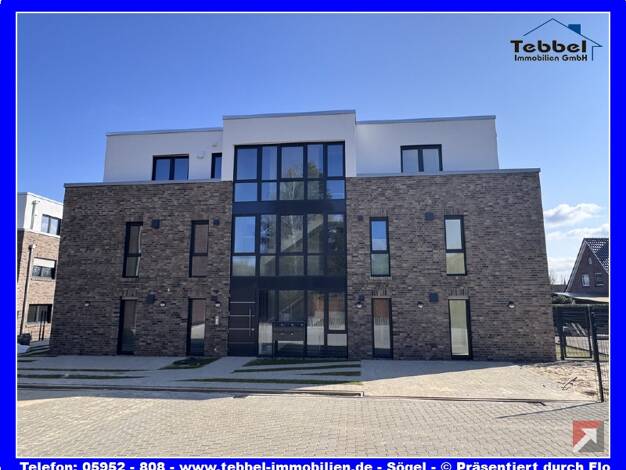Wohnung zur Miete - Erstbezug 745 € 4 Zimmer 82,7 m² frei ab sofort Sögel Sögel 49751
