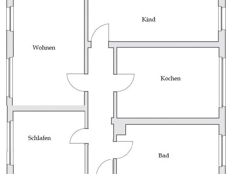 WG-Zimmer zur Miete 372 € 3 Zimmer 57,2 m² EG frei ab 01.06.2026 Straße des Aufbaus 5 Dornreichenbach Falkenhain / Dornreichenbach 04808