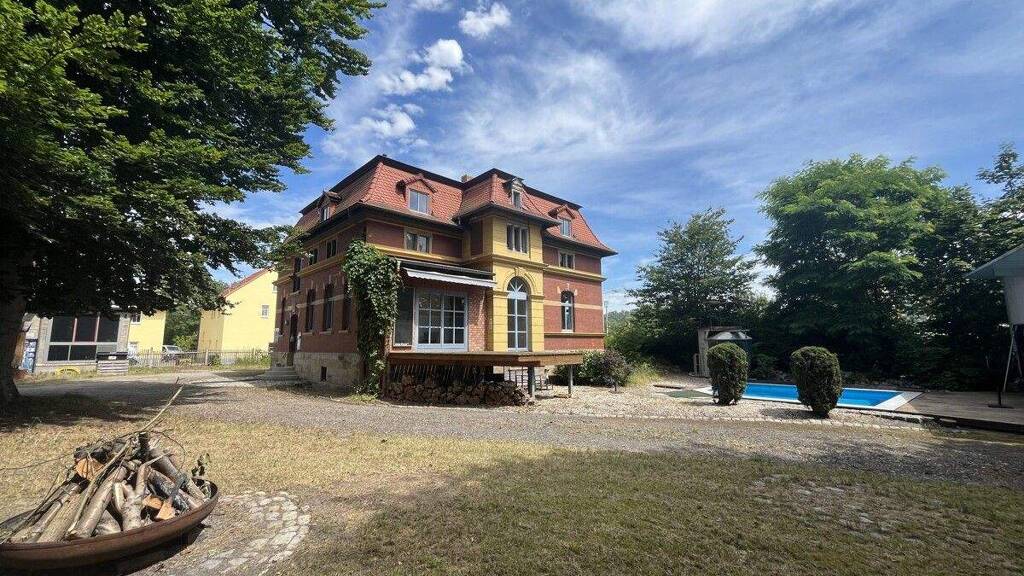 Mehrfamilienhaus zum Kauf 395.000 € 9 Zimmer 288 m² 1.000 m² Grundstück Schwarza Rudolstadt 07407