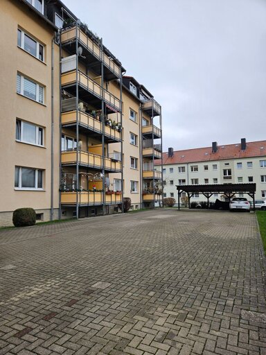 Wohnung zur Miete 290 € 2 Zimmer 47 m² 4. Geschoss frei ab 01.01.2025 Lutherstraße 15 Mühlhausen Mühlhausen/Thüringen 99974