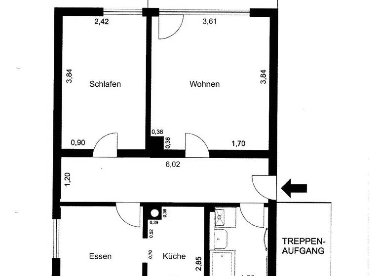 Wohnung zum Kauf 150.000 € 3 Zimmer 49 m²<br/>Wohnfläche EG<br/>Geschoss ab sofort<br/>Verfügbarkeit Auf der Marter 9 Roth Roth 91154