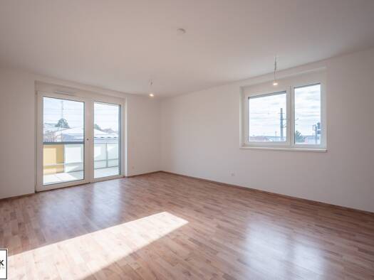 Wohnung zur Miete - Erstbezug 625 € 2 Zimmer 55,3 m² 2. Geschoss frei ab sofort Am Bahndamm Eisenstadt 7000