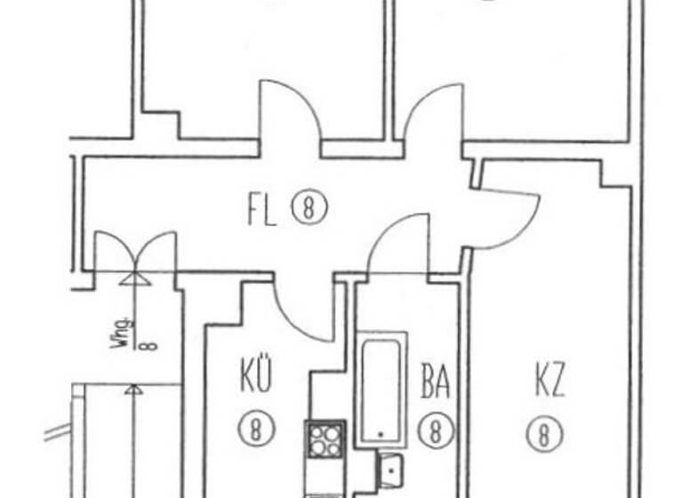 Wohnung zum Kauf 195.000 € 3 Zimmer 72,3 m²<br/>Wohnfläche 3.<br/>Geschoss Mariannenstraße 88 Volkmarsdorf Leipzig 04315