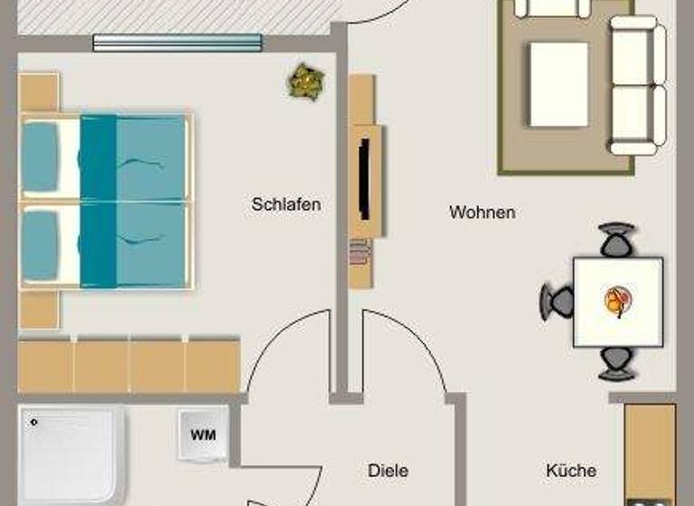 Wohnung zur Miete 532 € 2,5 Zimmer 50,2 m² 1. Geschoss frei ab 01.05.2026 Victoriastraße 21 Hüls Marl 45772