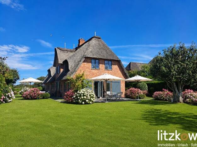 Einfamilienhaus zum Kauf 4.200.000 € 4 Zimmer 200 m² 1.345 m² Grundstück Morsum Sylt 25980