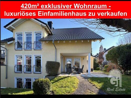 Einfamilienhaus zum Kauf provisionsfrei 1.250.000 € 7 Zimmer 420,9 m² 483 m² Grundstück frei ab sofort Seligenstadt 63500