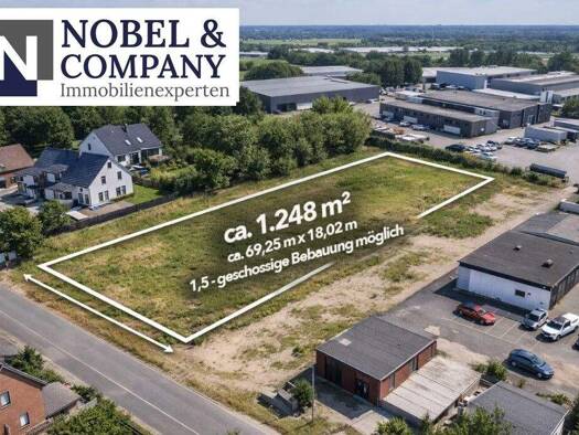 Grundstück zum Kauf 349.500 € 1.248 m² Grundstück frei ab 01.06.2026 Holthausen Voerde 46562