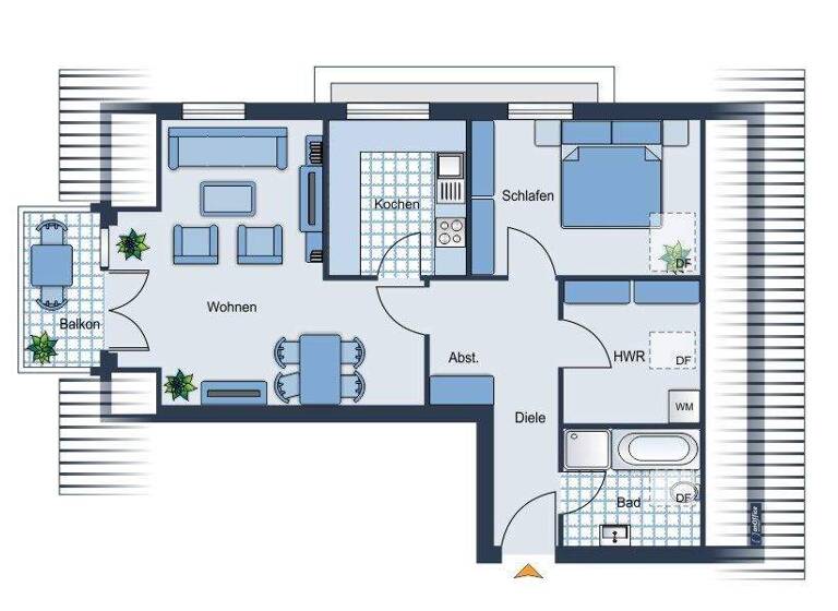 Wohnung zum Kauf 179.000 € 2,5 Zimmer 64 m² Veitshöchheim 97209