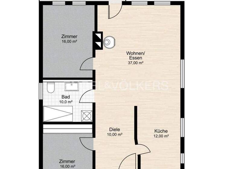 Wohnung zur Miete 2.650 € 3 Zimmer 110 m² frei ab 01.03.2026 Ahrensburg 22926