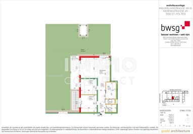 Wohnung zum Kauf provisionsfrei 309.063 € 3 Zimmer 75,1 m² EG St. Pölten St.Pölten 3100