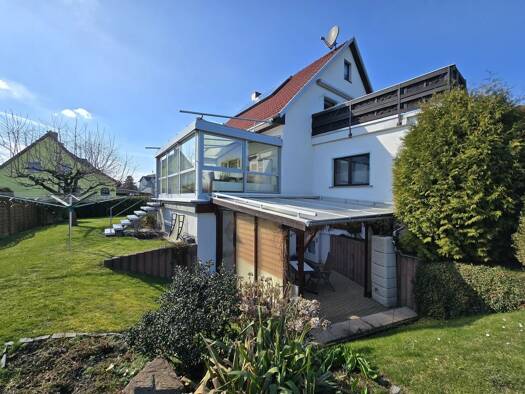 Einfamilienhaus zum Kauf 299.000 € 7 Zimmer 216 m² 602 m² Grundstück Bergblick 4 Lichtenhain 01855