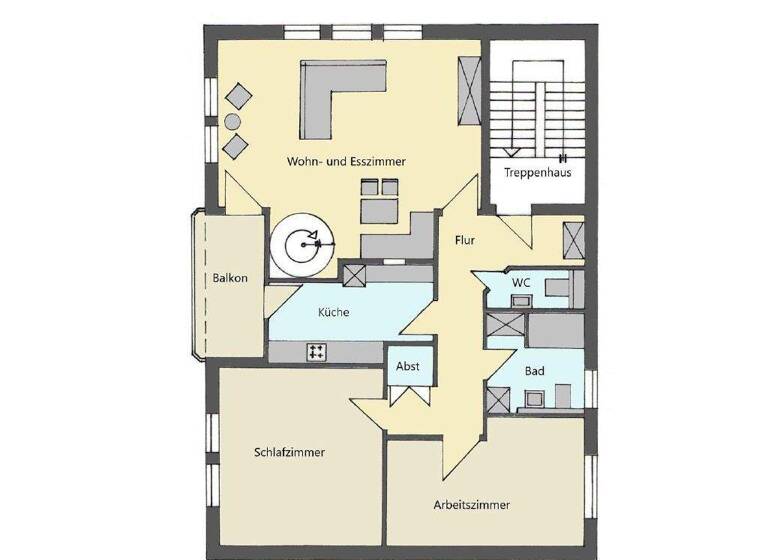 Wohnung zum Kauf 228.500 € 5 Zimmer 100,9 m² 2. Geschoss Lage 32791