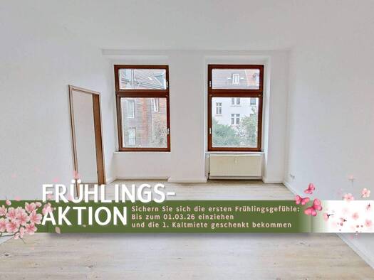Studio zur Miete 670 € 3 Zimmer 72 m² 1. Geschoss frei ab 16.02.2026 Brunnenstraße 3 Elberfeld Wuppertal 42105