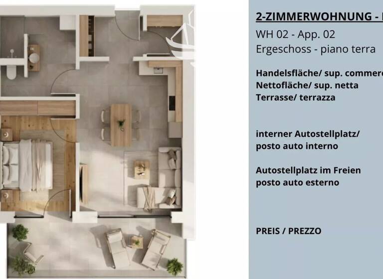 Wohnung zum Kauf 410.000 € 3 Zimmer 73 m² Kaltern 39052