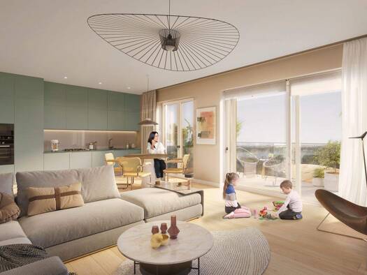 Wohnung zum Kauf - Erstbezug provisionsfrei 398.600 € 3 Zimmer 90,6 m² 2. Geschoss Markranstädt 04420