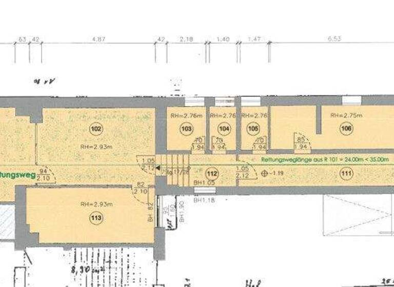 Bürofläche zur Miete 2.100 € 7 Zimmer 170 m² Bürofläche Strausberg 15344
