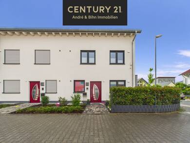 Doppelhaushälfte zur Miete 2.600 € 7 Zimmer 167 m² 251 m² Grundstück frei ab 01.08.2025 Wohngebiet Blauer See II Rüsselsheim 65428