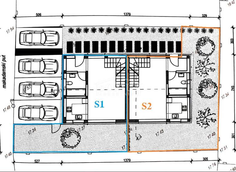 Doppelhaushälfte zum Kauf 245.000 € 4 Zimmer 30 m² Grundstück Vodice 22211