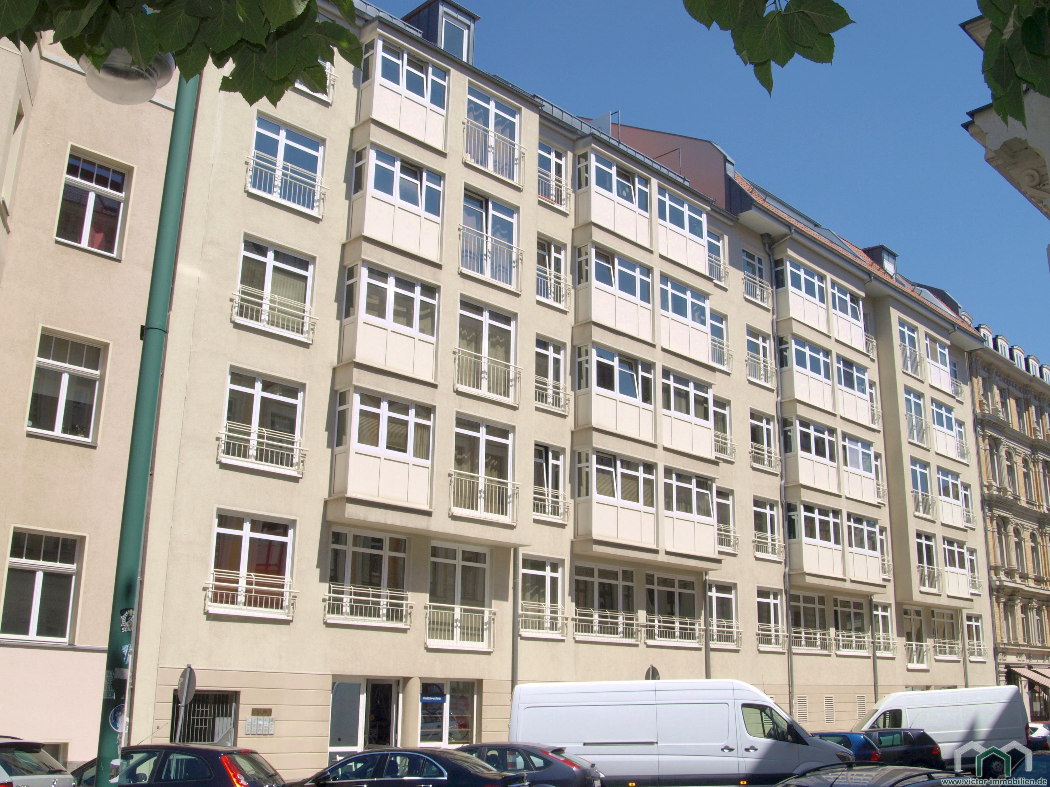 Wohnung zur Miete 432 € 1 Zimmer 36 m²<br/>Wohnfläche 4.<br/>Geschoss Gottschedstraße 26 Zentrum - West Leipzig 04109