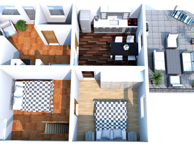 Einfamilienhaus zum Kauf 89.500 € 4 Zimmer 89 m² 289 m² Grundstück Weilbergsiedlung 124 Höfchen Kriebstein 09648