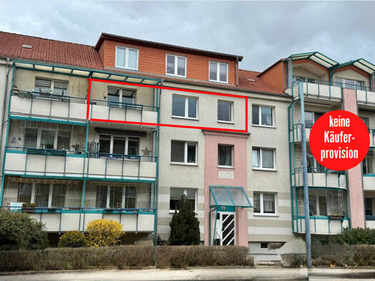 Wohnung zum Kauf provisionsfrei 149.500 € 4 Zimmer 78,5 m² Südstadt Neubrandenburg 17033