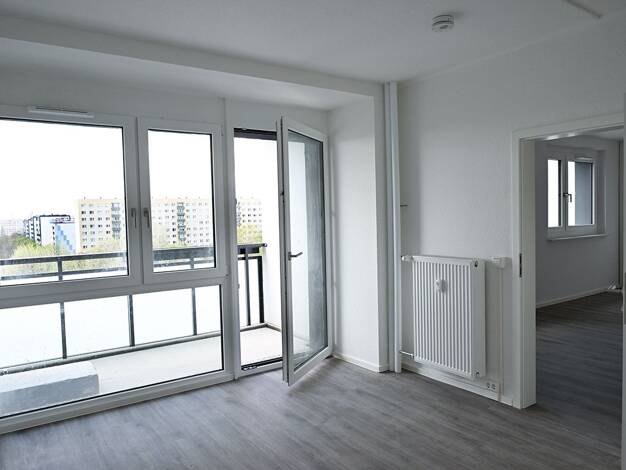 Wohnung zur Miete nur mit Wohnberechtigungsschein 366 € 2 Zimmer 49,4 m² Bernhard-Kellermann-Straße 22 Lößnig Süd 04279