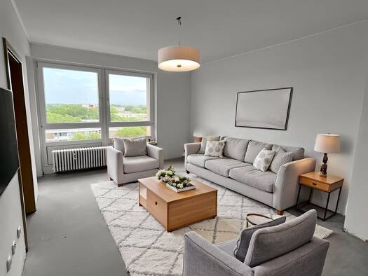 Wohnung zur Miete 379 € 2 Zimmer 44,7 m² 7. Geschoss Severingstraße 34 Scharnhorst Dortmund 44328