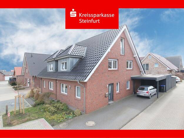 Doppelhaushälfte zum Kauf 395.000 € 5 Zimmer 127 m² 255 m² Grundstück Ochtrup 48607